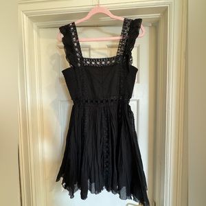 Free People black lace dress; new with tags